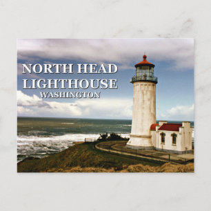 Carte Postale North Head Lighthouse, Washington Postcard