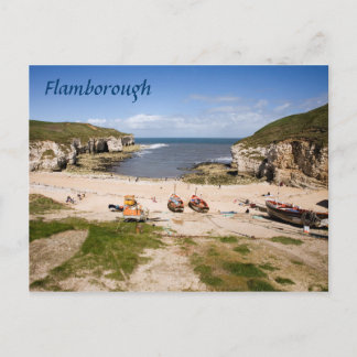 Carte Postale North Landing à Flamborough photo souvenir