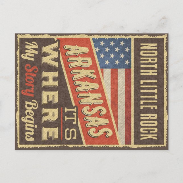 Carte Postale North Little Rock Arkansas (Devant)