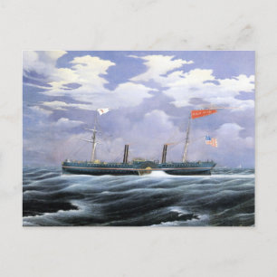 Carte Postale North Star Steam Yacht 1852