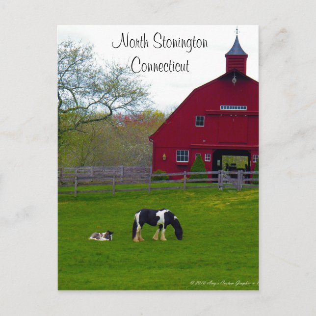 Carte postale North Stonington, Connecticut (Devant)