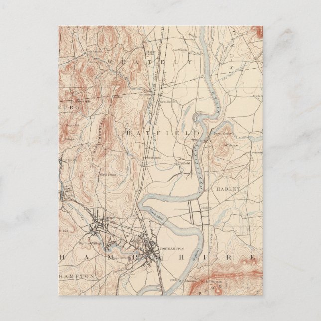 Carte Postale Northampton, Massachusetts (Devant)