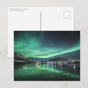 Carte Postale Northern Lights Norvège