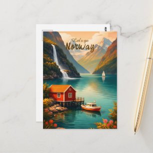 Carte Postale Norvège