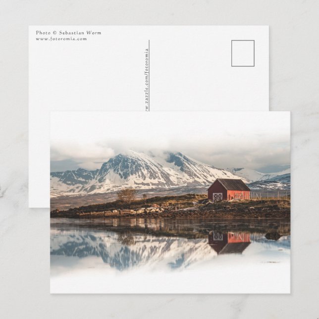 Carte Postale Norvège (Devant / Derrière)