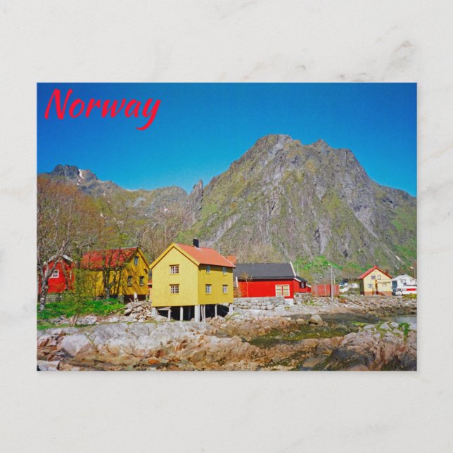 Carte Postale Norvège (Devant)