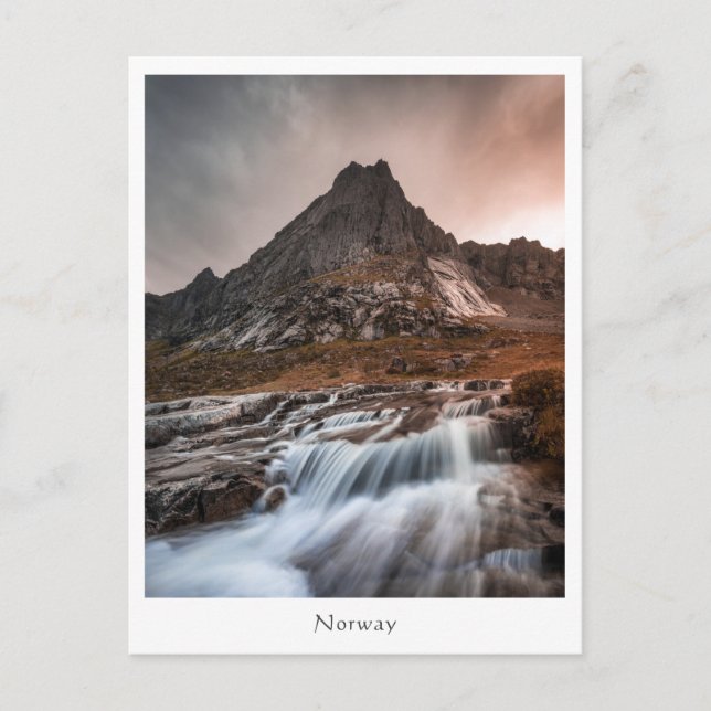 Carte Postale Norvège Paysage photo (Devant)