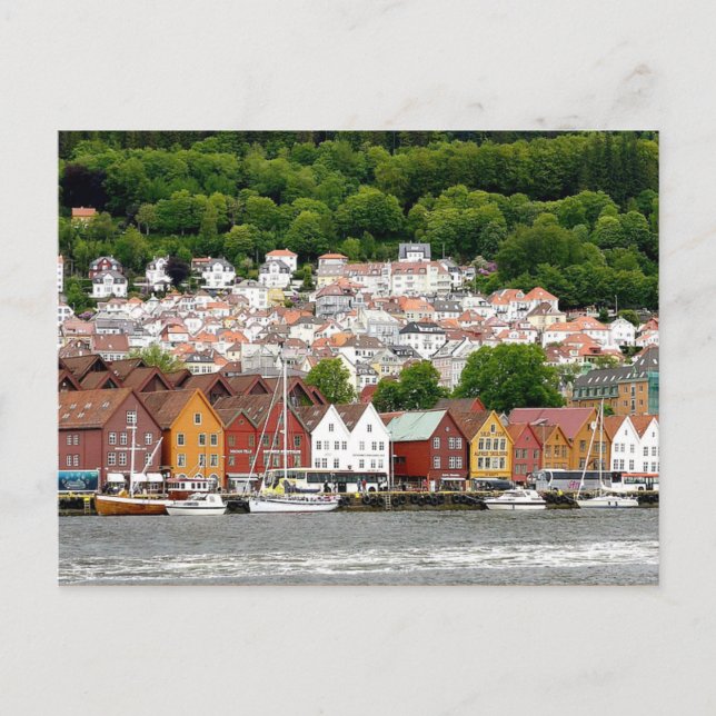 Carte Postale Norvège - Photographie du paysage (Devant)