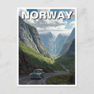 Carte Postale Norvège Trollstigen