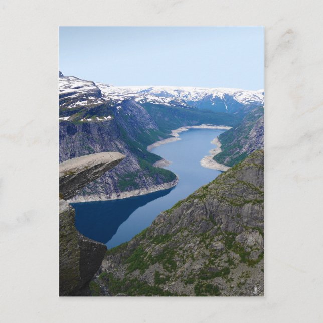 Carte Postale Norvège - Trolltunga (Devant)