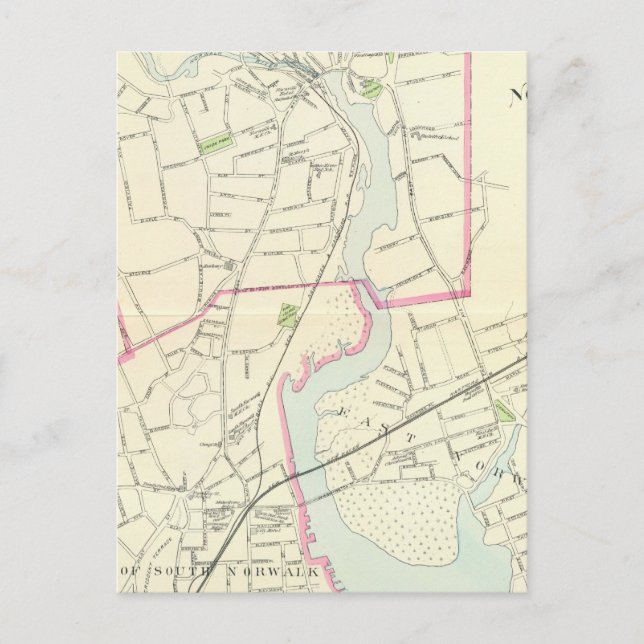Carte Postale Norwalk, S Norwalk (Devant)