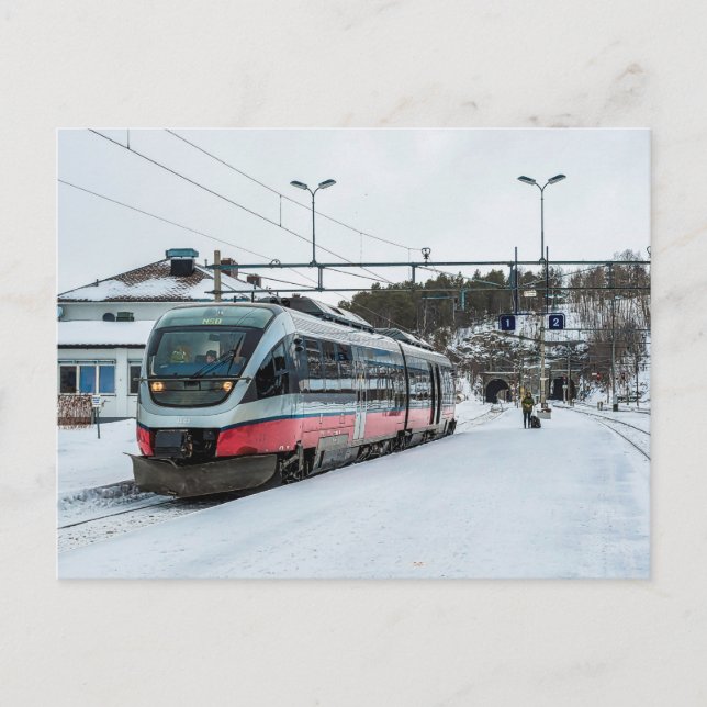 Carte Postale Norwegian State Railways BM 93 à Dombås 2016 (Devant)
