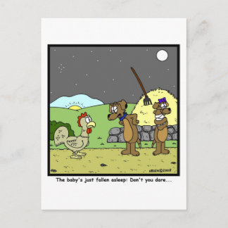 Carte Postale N'osez-vous pas : Dessin sur le coq