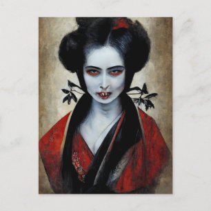 Carte Postale Nosferatu Geisha   Portrait D'Un Vampire