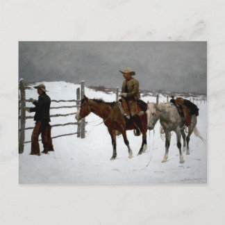 Carte Postale Nostalgie occidentale