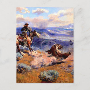 Carte Postale Nostalgie occidentale