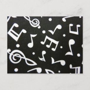 Carte Postale Notes de danse