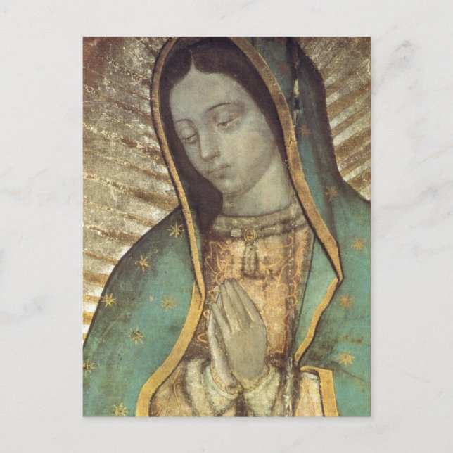 CARTE POSTALE NOTRE-DAME DE GUADALUPE PRIEZ POUR NOUS (Devant)