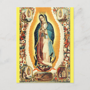 Carte Postale Notre-Dame de Guadalupe Radiant Art