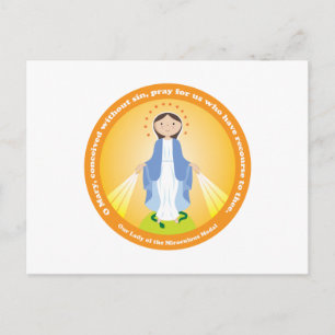 Carte Postale Notre-Dame de la Médaille Miraculeuse