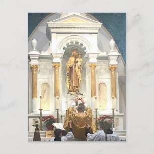Carte Postale Notre-Dame du Mont Carmel Masse latine traditionne