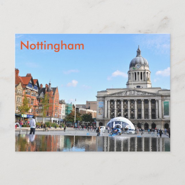 Carte Postale Nottingham (Devant)