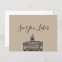 Carte postale Nottingham Tone Sketch