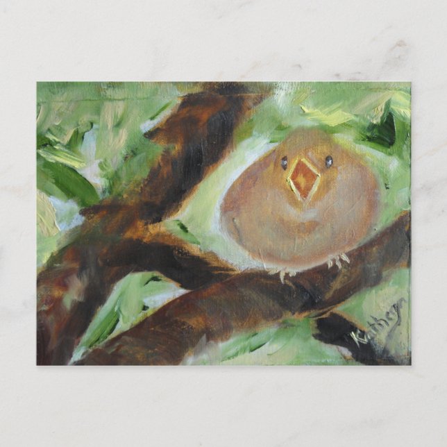 Carte Postale Nourris-moi ! (Devant)