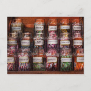 Carte Postale Nourriture - Bonbons - Bonbons à Penny