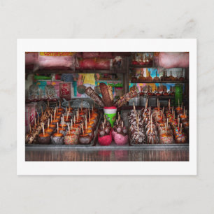 Carte Postale Nourriture - Bonbons - Chocolat couvert tout