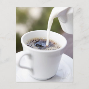 Carte Postale Nourriture, Nourriture Et Boissons, Café, Crème, C