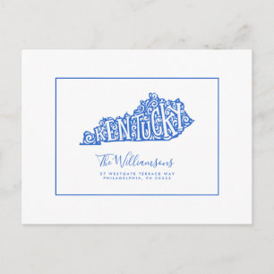 Carte Postale Nous avons déménagé   Nouvelle adresse   Kentucky