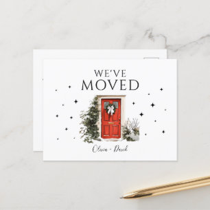 Carte Postale Nous Avons Déménagé Une Nouvelle Adresse Holiday F