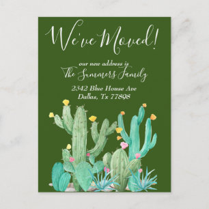 Carte Postale Nous avons déplacé les cactus du désert de Faire-p