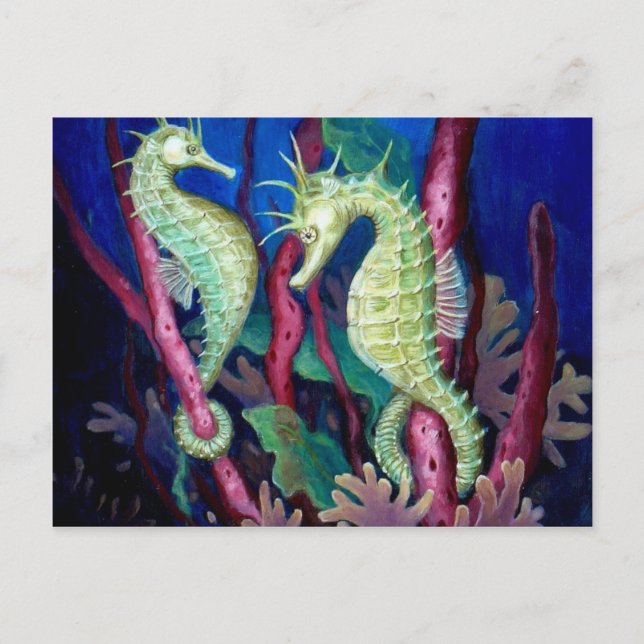 Carte Postale Nous Deux - Seahorse Art (Devant)