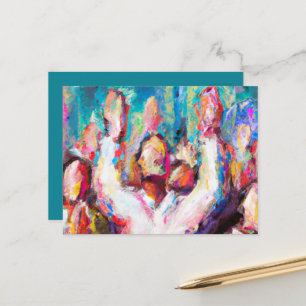 Carte Postale Nous Louons L'Abstrait