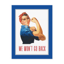 Nous ne retournerons pas Rosie Riveter