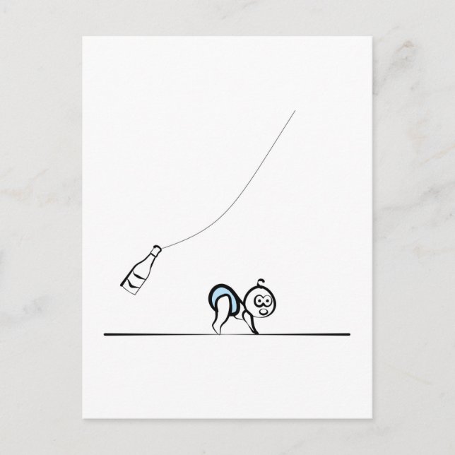 Carte Postale Nous nommons ce bébé garçon - RSVP (Devant)