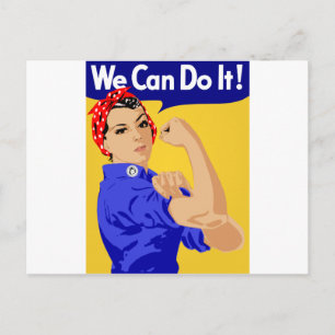 Carte Postale Nous Pouvons Le Faire ! Poster 2ÈME GUERRE MONDIAL
