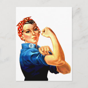 Carte Postale Nous pouvons le faire Rosie la propagande 2ÈME GUE