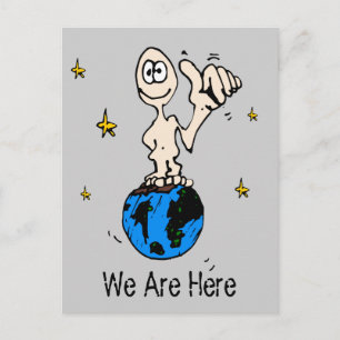 Carte Postale Nous Sommes Ici