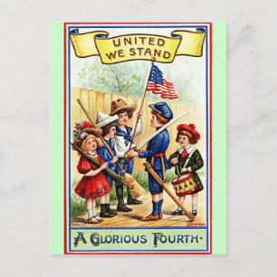Carte Postale nous sommes unis
