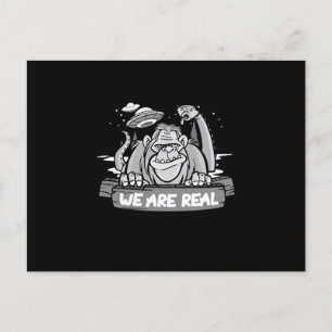 Carte Postale Nous Sommes Vraiment Nessie Loch Ness Monster Bigf