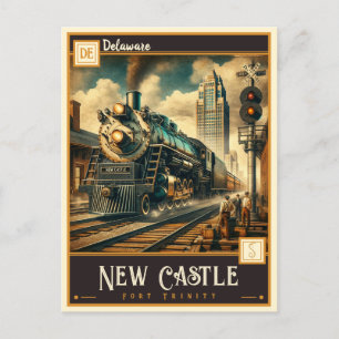 Carte Postale Nouveau Château, Delaware   VINTAGE