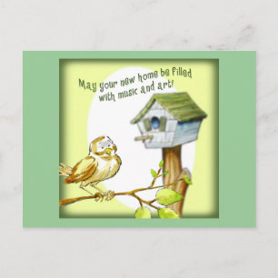 Carte Postale Nouveau domicile