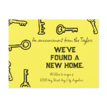 Nouveau Faire-part d'accueil/thème clé