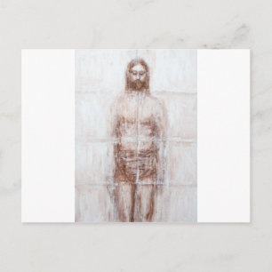 Carte Postale Nouveau Suaire de Turin (Jésus Réalisme Contempora