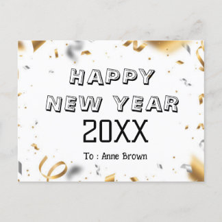 Carte postale Nouvel An