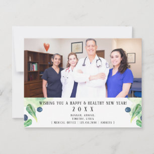 Carte Postale Nouvel an sain