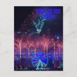 Carte Postale Nouvel An Sydney